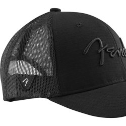 Fender Snap Back Pick Holder Hat Black