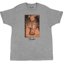 Fender T-shirt Surf Tee Gray Heather L