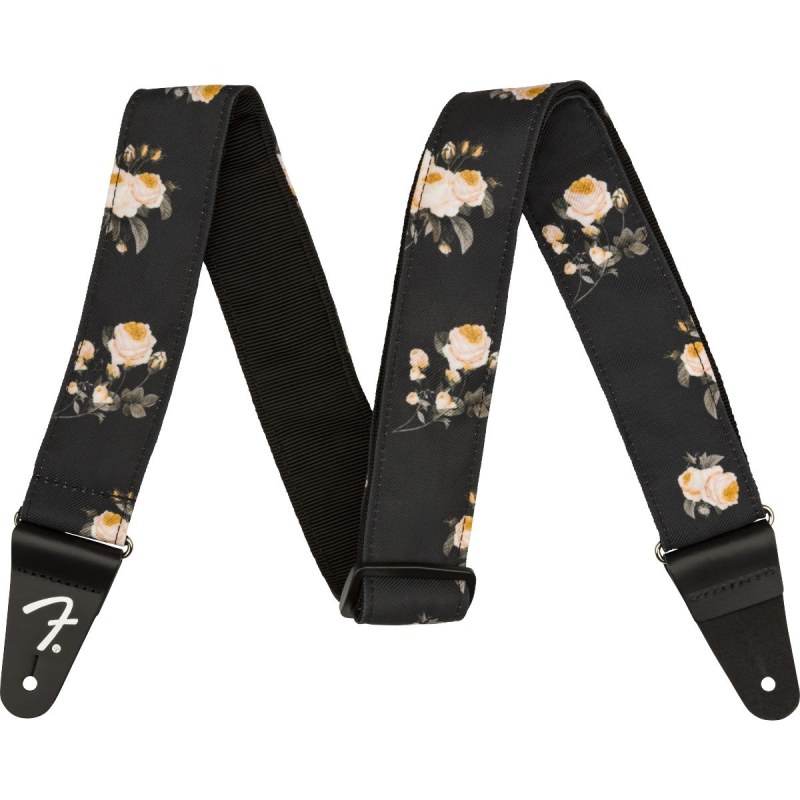 Fender Tracolla Floral Black