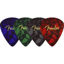 Fender 4 Sottobicchieri Pick Shape 4-pack Multi-color