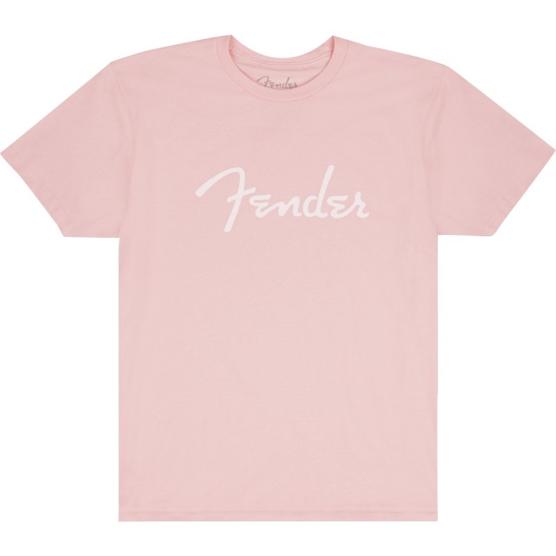 Fender Logo T-shirt Shell Pink S