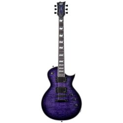 LTD EC-1000 QM See Thru Purple Sunburst