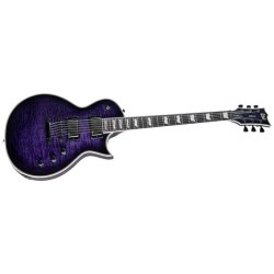 LTD EC-1000 QM See Thru Purple Sunburst