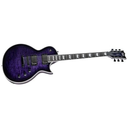 LTD EC-1000 QM See Thru Purple Sunburst