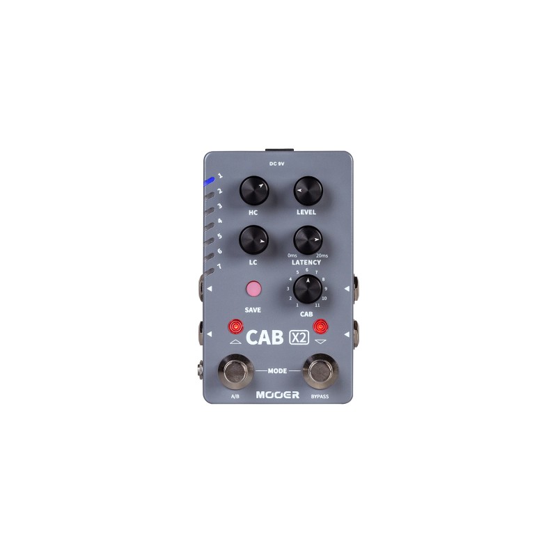 Mooer CAB X2 Silver