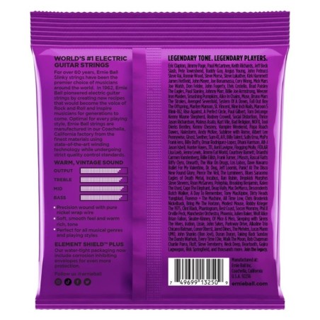Ernie Ball 3250 3-Pack Rock n Roll Power Slinky 11-48