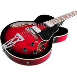 Ibanez AF75-TRS Transparent Red Sunburst