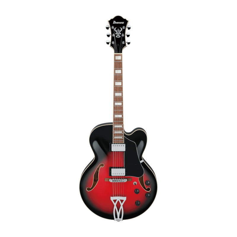 Ibanez AF75-TRS Transparent Red Sunburst