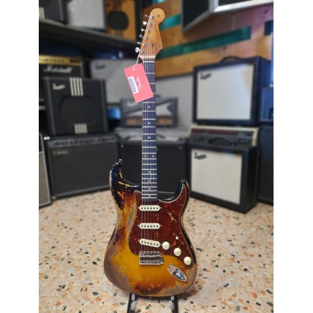 Fender Custom Shop 61 Strat Super Heavy Relic Aged 3C SB