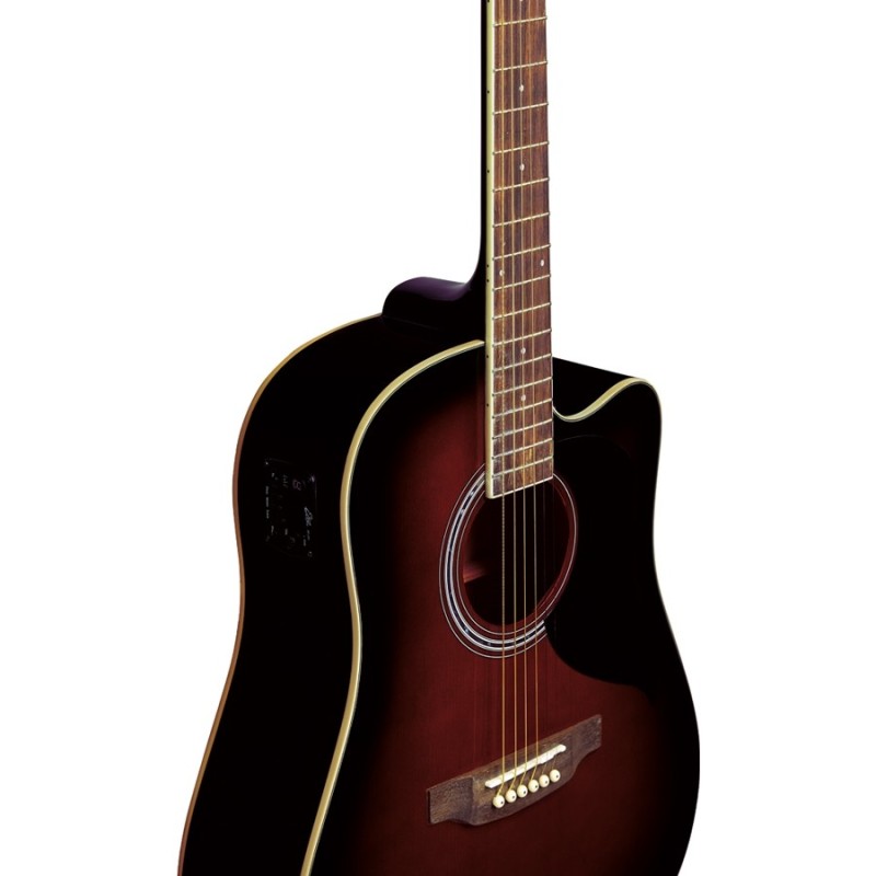 Eko Ranger CW EQ Red Sunburst