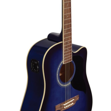Eko Ranger CW EQ Blue Sunburst