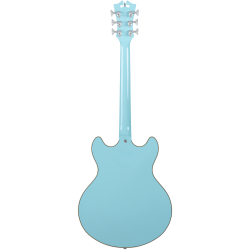 D'Angelico Premier DC Sky Blue Stopbar