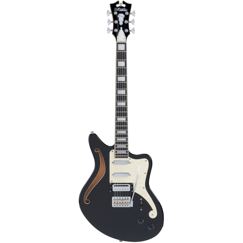 D'Angelico Premier Bedford Black Flake