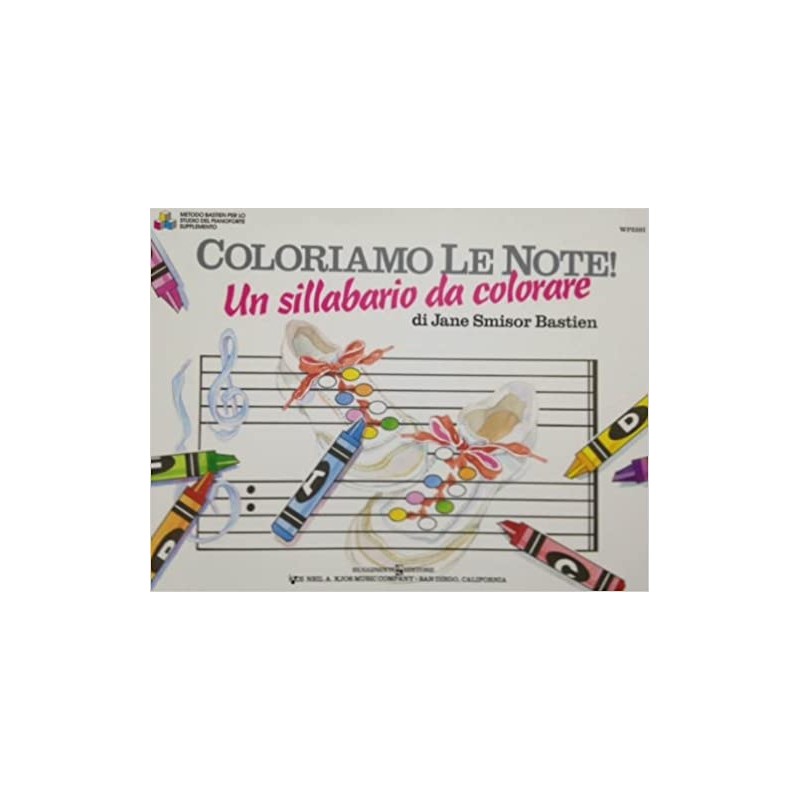 Coloriamo le note! Un sillabario da colorare