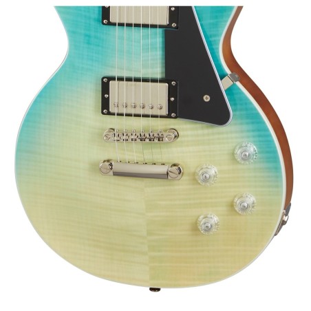 Epiphone Les Paul Modern Figured Caribbean Blue Fade