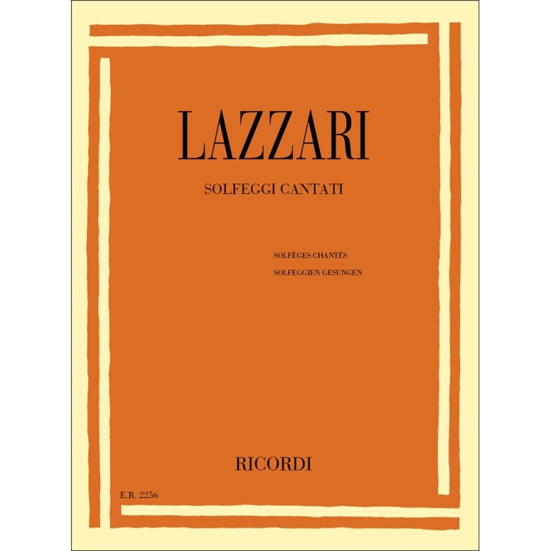 Lazzari Solfeggi cantati