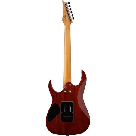 Ibanez GRG220PA1-BKB Transparent Brown Black Burst