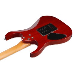 Ibanez GRG220PA1-BKB Transparent Brown Black Burst