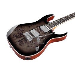 Ibanez GRG220PA1-BKB Transparent Brown Black Burst
