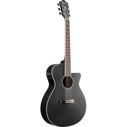 Ibanez AEG7MH-WK Weathered Black Open Pore
