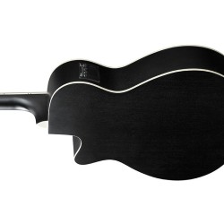 Ibanez AEG7MH-WK Weathered Black Open Pore