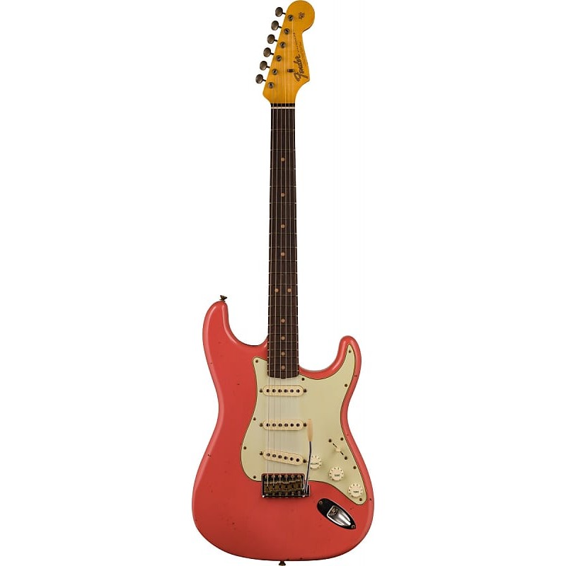 Fender '64 Strat Journeyman Relic Faded Aged Fiesta Red