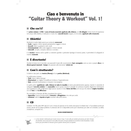 Guitar theory & workout Vol.1