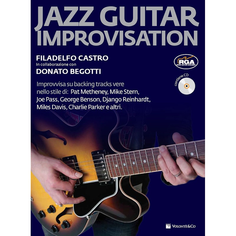 Jazz guitar improvisation con CD