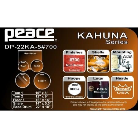 Peace Kahuna DP-22KA-5