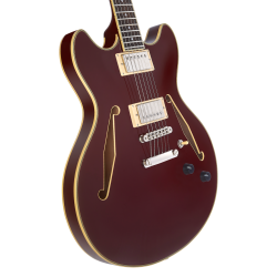 D'Angelico Excel DC Tour Solid Wine