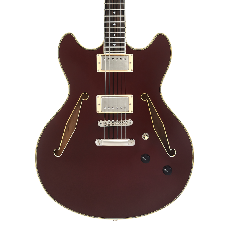 D'Angelico Excel DC Tour Solid Wine