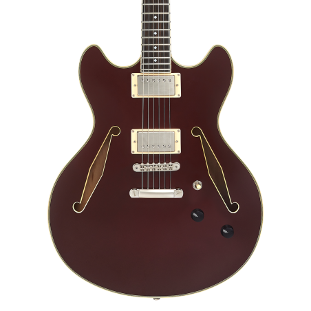 D'Angelico Excel DC Tour Solid Wine