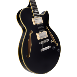 D'Angelico Excel SS Tour Solid Black