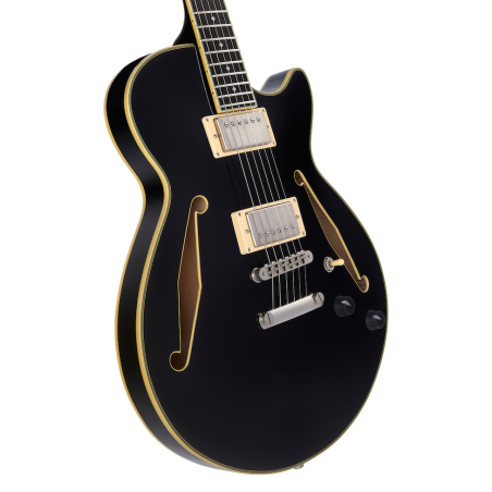 D'Angelico Excel SS Tour Solid Black