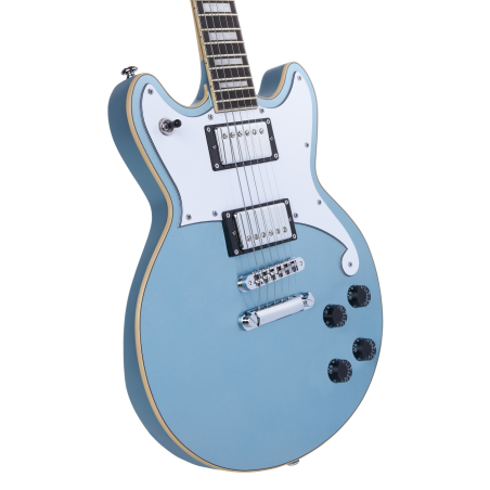 D'Angelico Premier Brighton Ice Blue Metallic