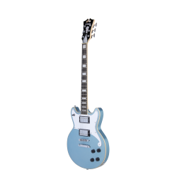 D'Angelico Premier Brighton Ice Blue Metallic
