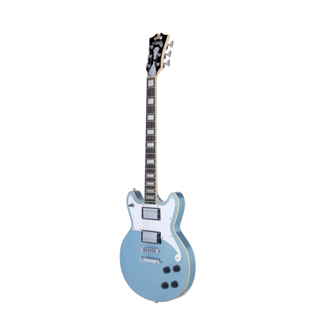 D'Angelico Premier Brighton Ice Blue Metallic
