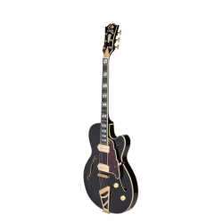 D'Angelico Excel 59 Solid Black Stairstep