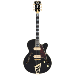 D'Angelico Excel 59 Solid Black Stairstep