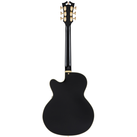 D'Angelico Excel 59 Solid Black Stairstep