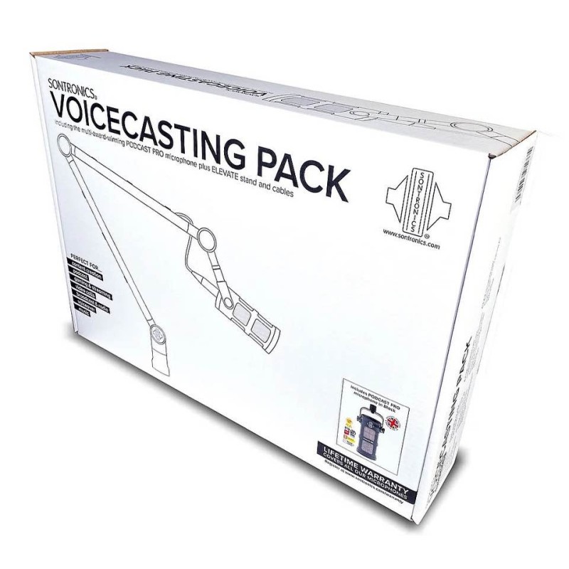Sontronics Voicecasting Pack Gold