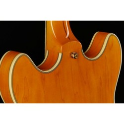 D'Angelico Excel DC XT (with stop-bar tailpiece) Vintage Natural Quilt