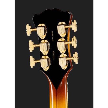 D'Angelico Excel SS XT (with stop-bar tailpiece) Iced Tea Burst Quilt