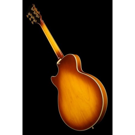 D'Angelico Excel SS XT (with stop-bar tailpiece) Iced Tea Burst Quilt