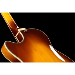 D'Angelico Excel SS XT (with stop-bar tailpiece) Iced Tea Burst Quilt