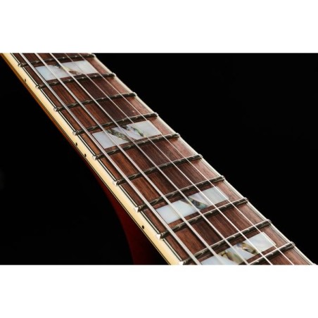 D'Angelico Excel SS XT (with stop-bar tailpiece) Iced Tea Burst Quilt