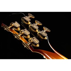 D'Angelico Excel SS XT (with stop-bar tailpiece) Iced Tea Burst Quilt