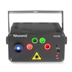 Beamz Dahib Double RG Gobo Laser System