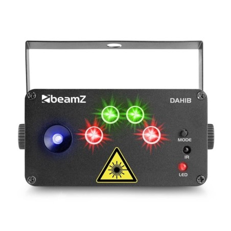 Beamz Dahib Double RG Gobo Laser System