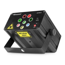 Beamz Acrux Quatro R/G Party Laser System
